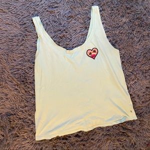 VANS light blue heart tank top
